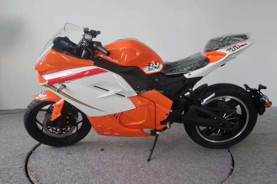 高速2輪電動モーターサイクル マックス. 最期のパフォーマンスのために 80km/h の速度