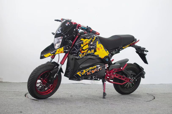 60-80 Km/h トップスピード電気モーターサイクルモペッド スクーター リチウム電池設計