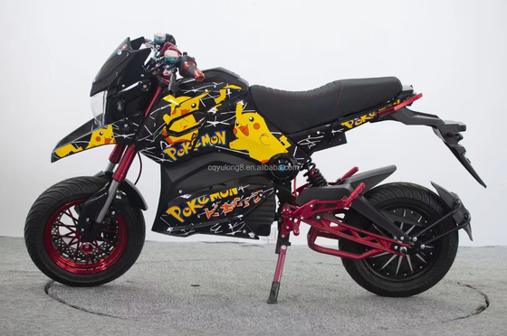 60-80 Km/h トップスピード電気モーターサイクルモペッド スクーター リチウム電池設計