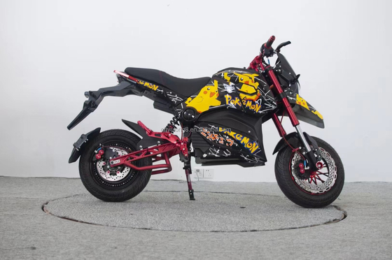 60-80 Km/h トップスピード電気モーターサイクルモペッド スクーター リチウム電池設計