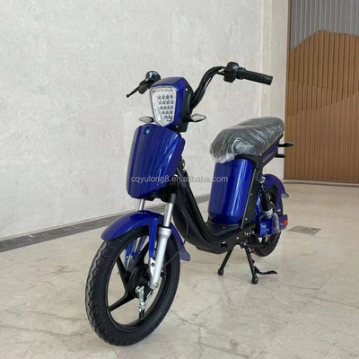ストリートバイク 500W 48V ブラシレスモーター 電気バイク 成人用電気スクーター バイク