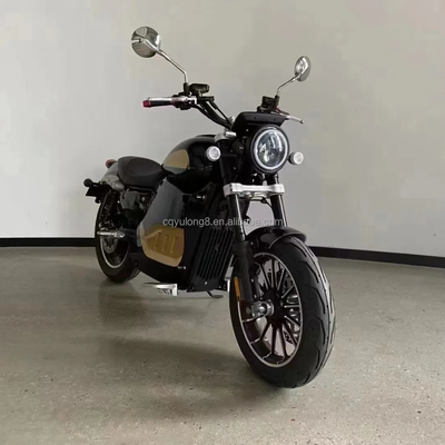 電気モーターサイクルの配送 ディスクブレーキとLCDディスプレイ 5000W交換可能なバッテリー