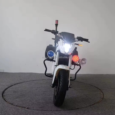 ストリートスポーツ用の 72V 電圧レースバイク 6-8 時間充電時間 80km 距離