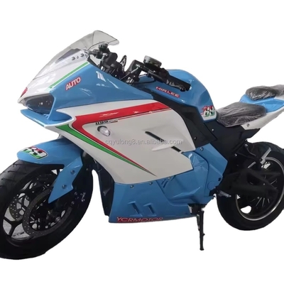 最大速さ 80km/h 高カバーモーター 8000W LEDライト付きレース72Vモーターバイク