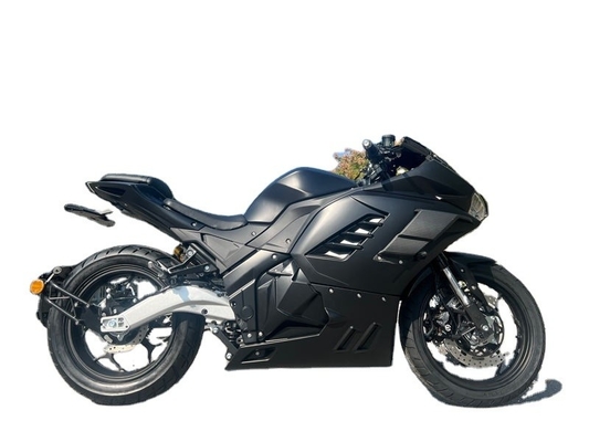 強力な72V 3000W ミッドモーター リチウムバッテリー 12インチタイヤの電気レーシングバイク