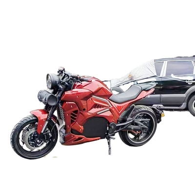 カスタマイズされた 72v 3000W 5000W 電気レーシングバイク ディスクブレーキと水冷却