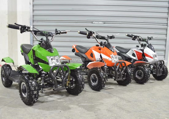 49cc 子供用クワッドバイク ミニATV 子供用4×4ホイラー チェーンドライブとパーツ